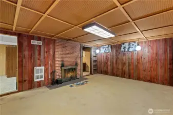 basement living space