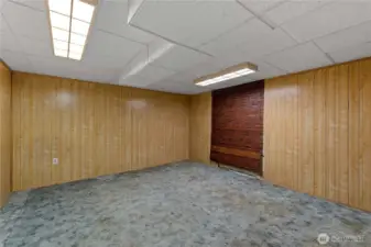 Non conforming bedroom in basement