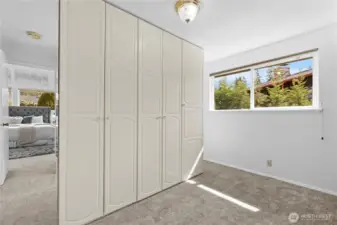 Primary walk-in closet