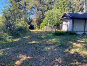 View from the end of the Driveway.