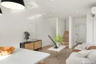 Photo from model home with similar floor plan