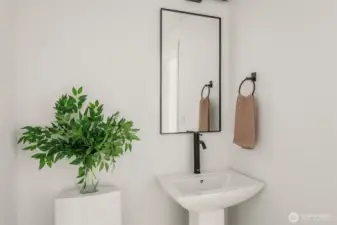 Photo from model home with similar floor plan