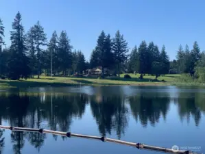 Driving Range into the Pond.