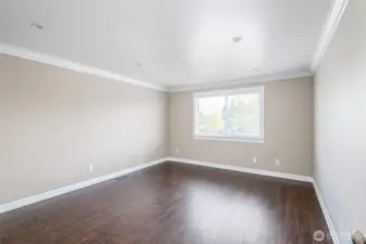 Bonus room at the top of the stairs