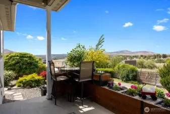 Upper patio