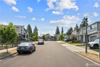 Grounds are well-maintained in this community of vibrant greenery, wide streets and homes that show pride of ownership.