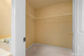 Walk in closet.