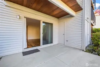 Back patio