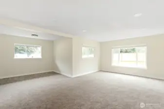 Open dining living