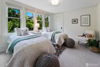 All of the bedrooms were outfitted with black out shades and new carpeting.
