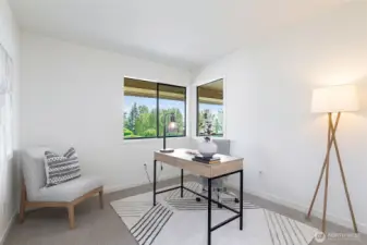 Second bedroom with water view