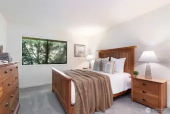 Third bedroom with territorial view