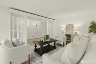 Plenty of room to entertain.