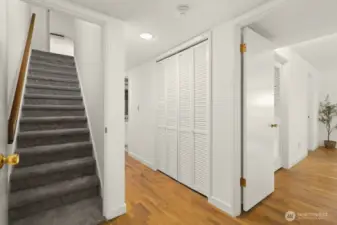 Now, let's head upstairs.