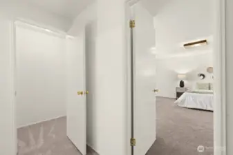 Tons of storage space and 3/4 bath.