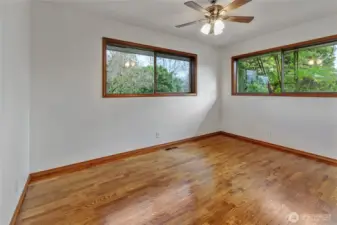 Bedroom 3 from entry door.