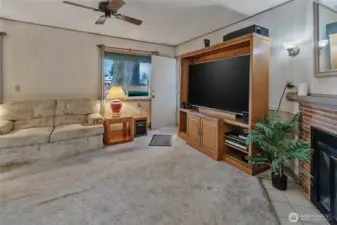 Looking back at entry.