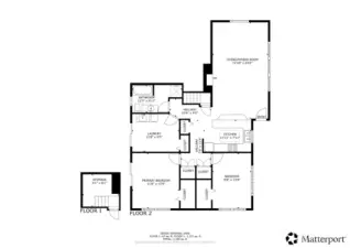 Main house floorplan.