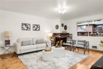 Freshly interior paint throughout