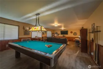 Community Room Including a Pool Table