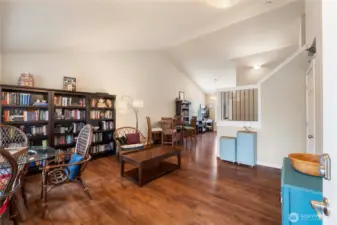 View from the entry, come on in!