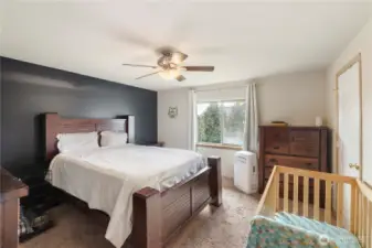 Primary Bedroom is spacious!