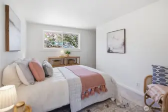 Third bedroom on the main floor.