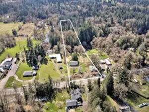 Aerial of property.