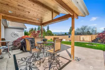 Covered patio