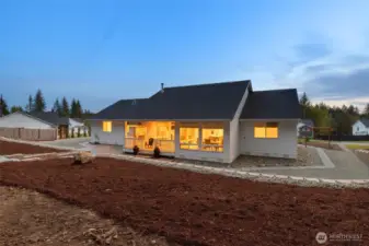 Low-maintenance landscaping