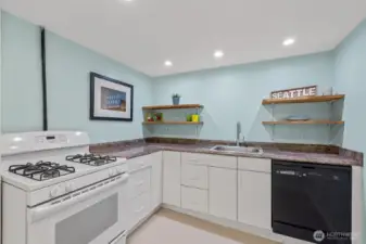 Kitchen in Lower Level