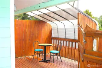 ---- patio awaits!