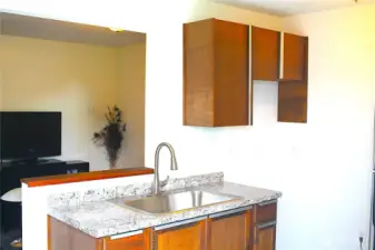 - it includes includes a kitchen,