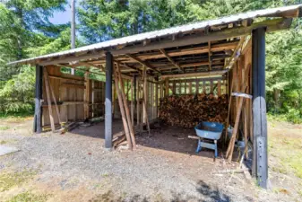 Wood shed