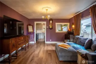 Enter into the main room