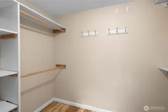 PRIMARY CLOSET