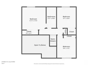 Floor Plan 2nd Level