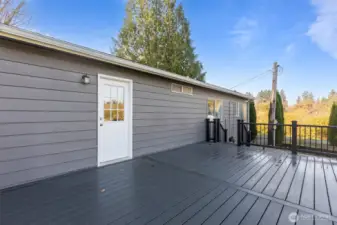 Huge new composite deck!