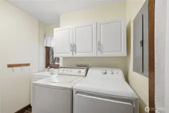 Utility room is on the main floor