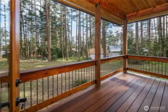 Mahogany decks