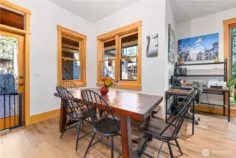Dining area