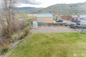 Side yard and extra parking VIEW of RIVER