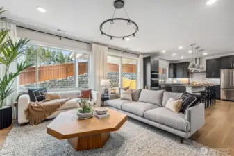 Pictures of Model Home. Not pictures of actual home. Features, colors, layout may vary.