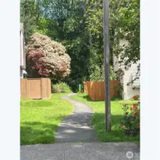 Trails weave throughout the neighborhood.