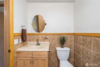 Half bath downstairs