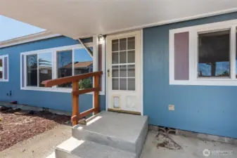 Back door