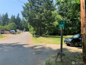 You turned off Key Peninsula highway onto 3rd, now hang a right onto "F" street.