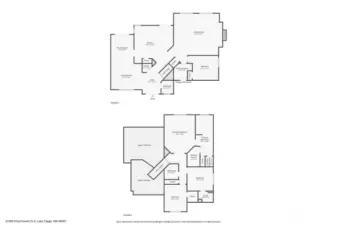First/Second Floorplans