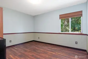 Main floor bedroom/office.