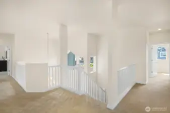 Upstairs landing